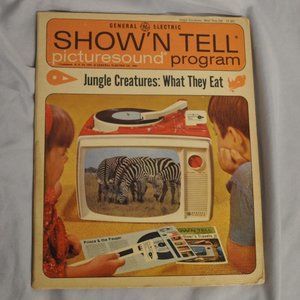 Show N Tell picturesound 1964 Jungle Creatures: What They Eat (156W)